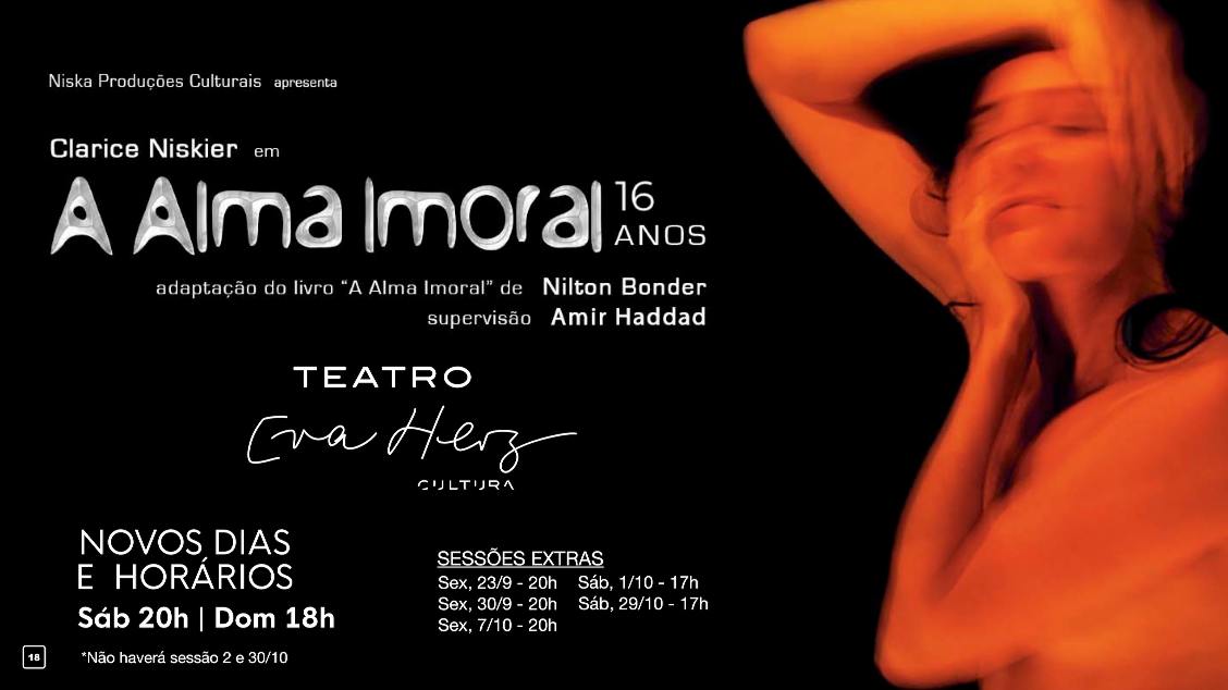 ALMA IMORAL Teatro Eva Herz