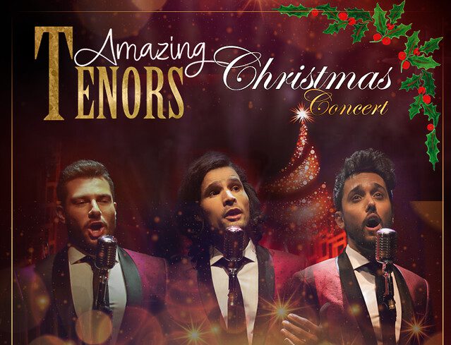 Amazing Tenors | Christmas Concert no Teatro GT
