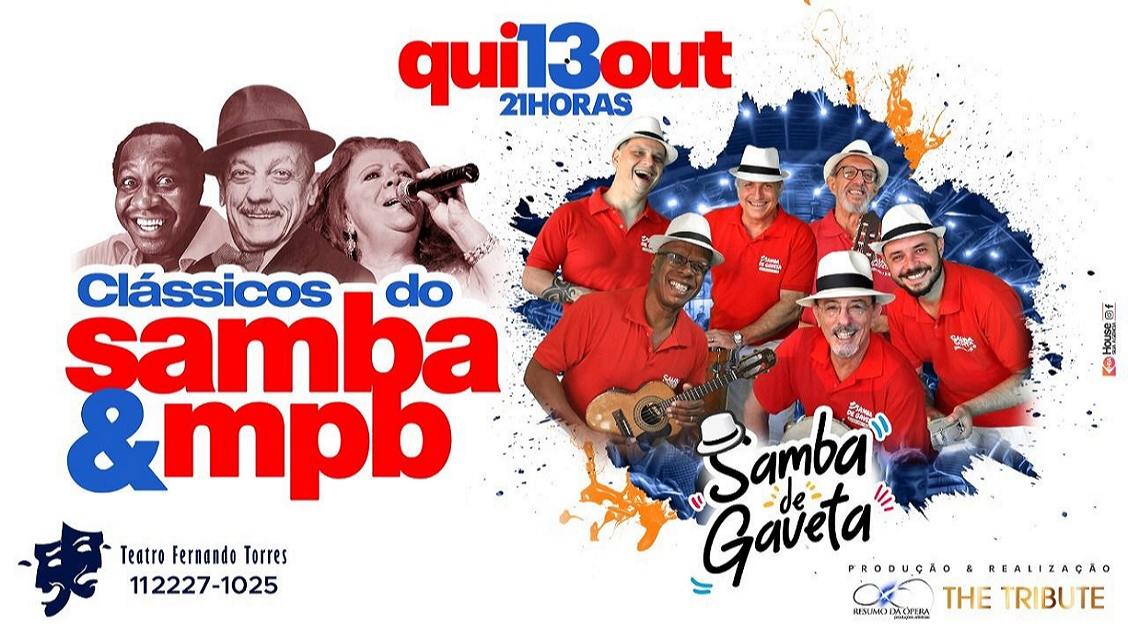 Samba de Gaveta no Teatro Fernando Torres