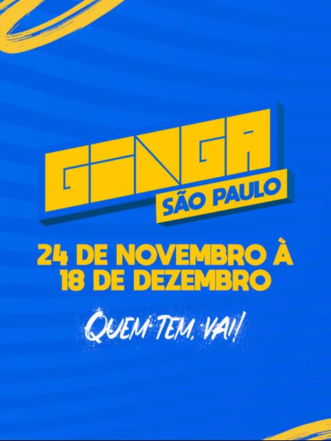 GINGA SP 2022 no Ginásio do Ibirapuera