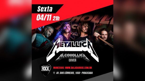 Metallica Cover (Alcohollica) no Balada Rock