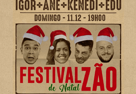 FESTIVALZÃO DE NATAL no My F Comedy Club