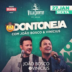 João Bosco & Vinícius no Villa Country