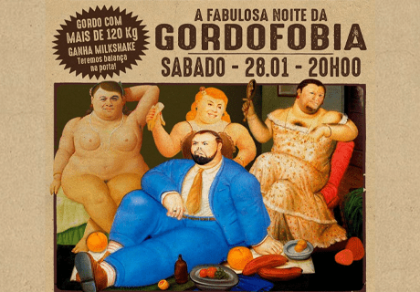 A FABULOSA NOITE DA GORDOFOBIA no My F Comedy Club