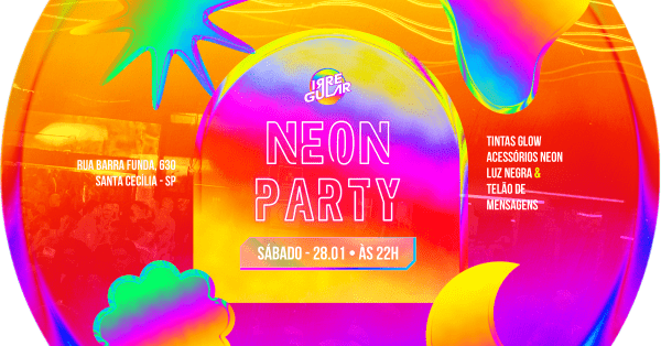 Festa Irregular Neon Party