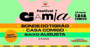 Festival Gamia - 10 anos de Bloco Casa Comigo
