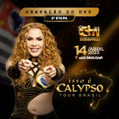 Gravação do DVD Isso é Calypso Tour em São Paulo no CTN