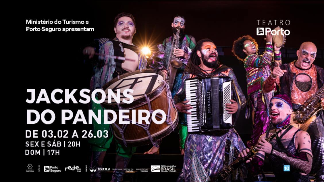 JACKSONS DO PANDEIRO no Teatro Porto