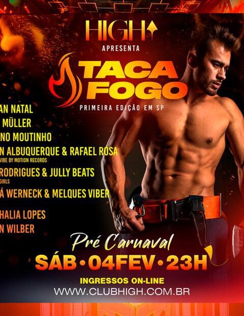 TACA FOGO - PRÉ CARNAVAL - HIGH CLUB