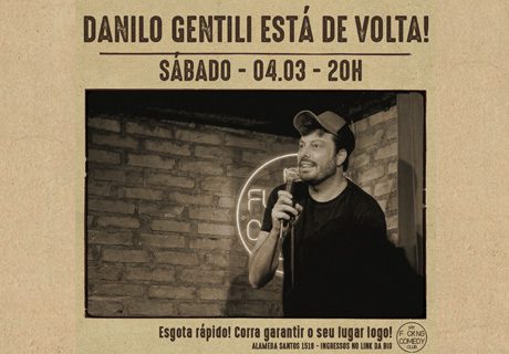 DANILO GENTILI no My F Comedy Club