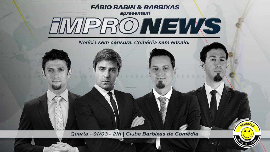 Impro News no Clube Barbixas de Comédia