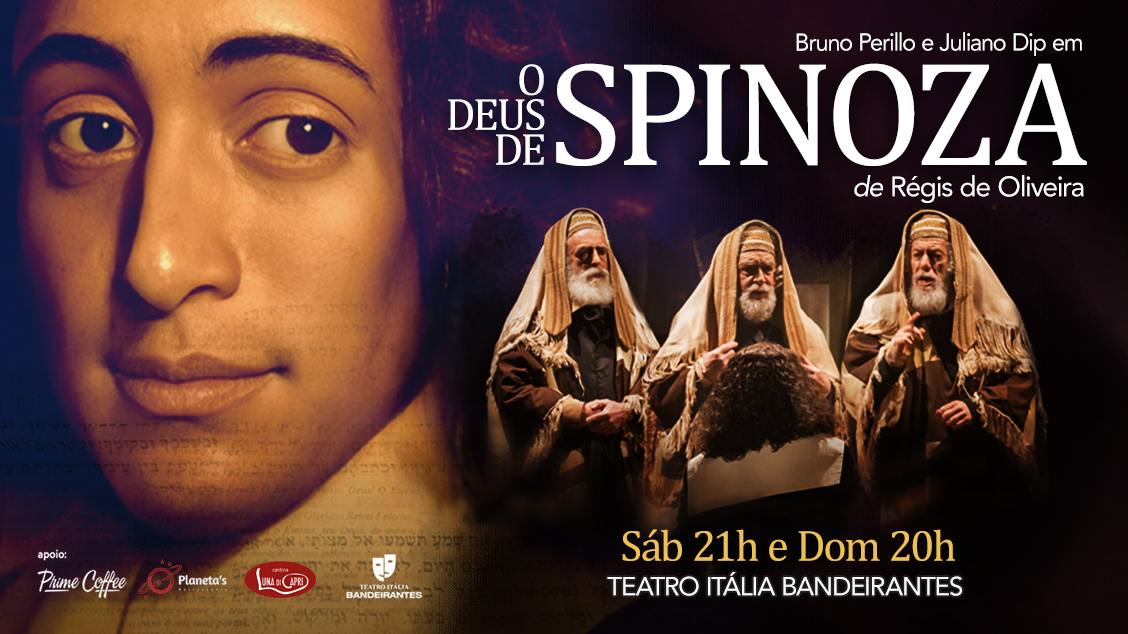 O DEUS DE SPINOZA no Teatro Itália Bandeirantes