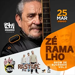 Zé Ramalho, Rastapé e Trio Dona Zefa no CTN - Centro de Tradições Nordestinas