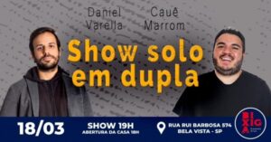 DANIEL VARELLA - CAUE MARROM no BIXIGA COMEDY