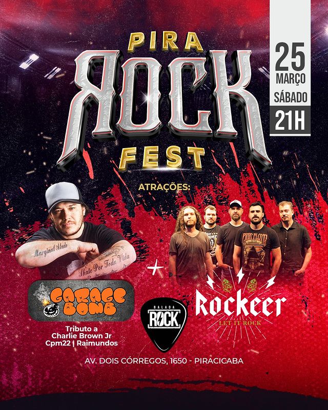 Pira Rock Fest! na Balada Rock