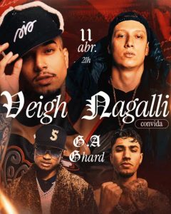 Show do Veigh + Nagalli convida G.A. & GHard no Arena +