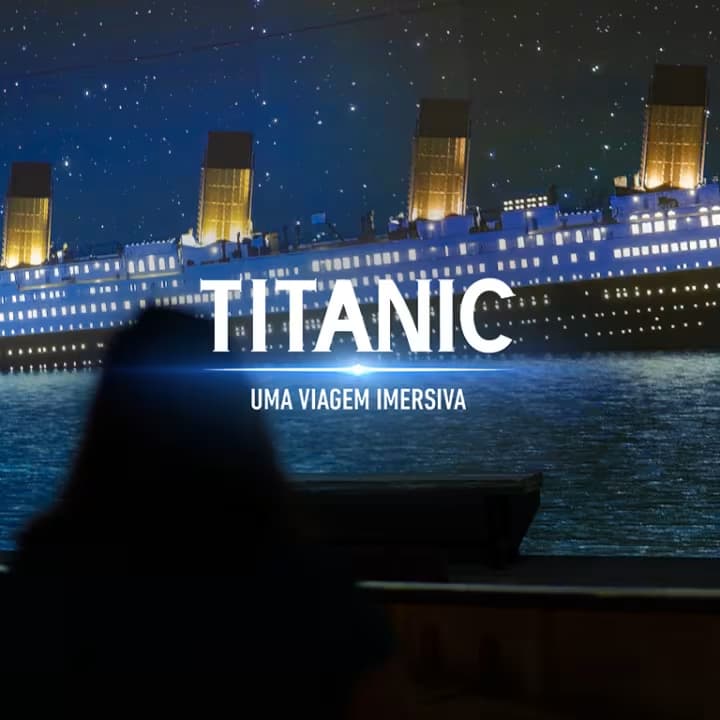 Titanic: Uma Viagem Imersiva chega a São Paulo