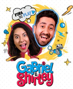 Gabriel e Shirley levam o espetáculo infantil “Gashi: Fora do Play!” ao palco em São Paulo