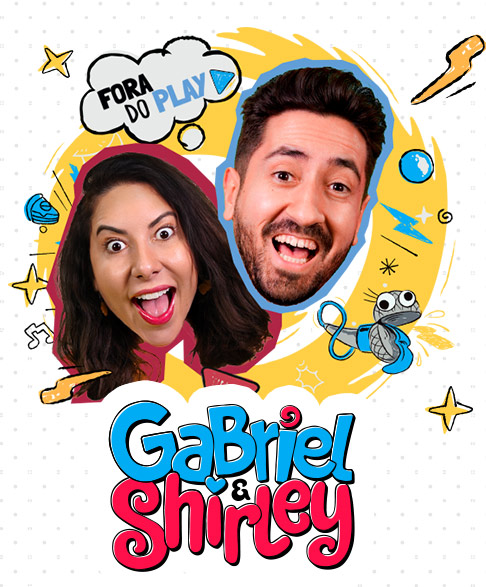Gabriel e Shirley levam o espetáculo infantil “Gashi: Fora do Play!” ao palco em São Paulo