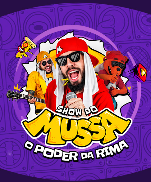 Mussa apresenta “O Poder da Rima” em São Paulo