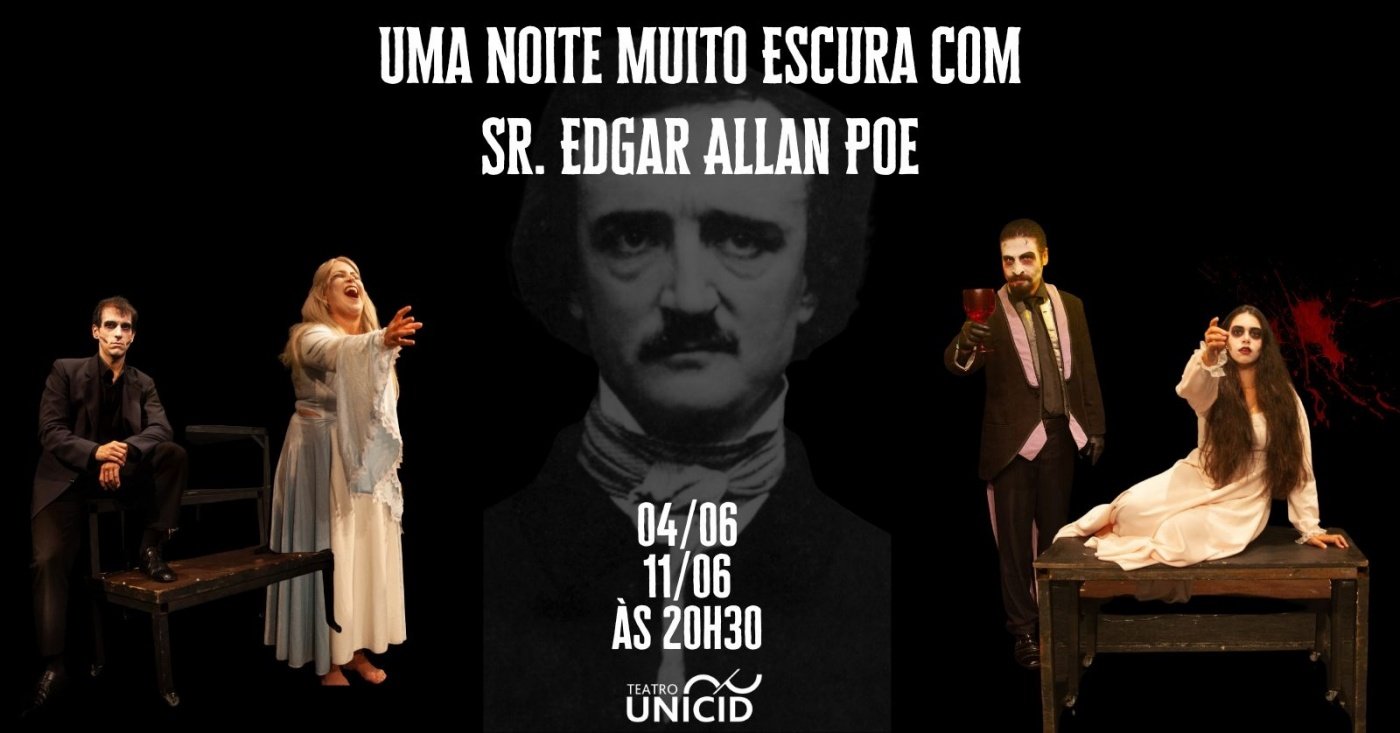 Uma Noite Muito Escura com o Sr. Edgar Allan Poe